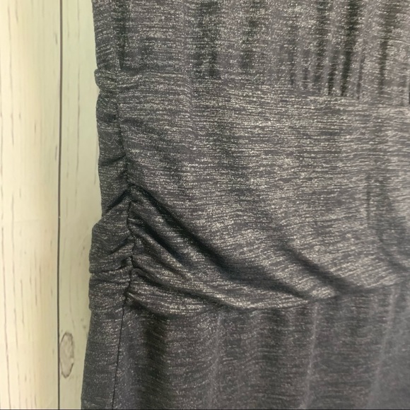 Athleta charcoal heathered black dress - Picture 5 of 10